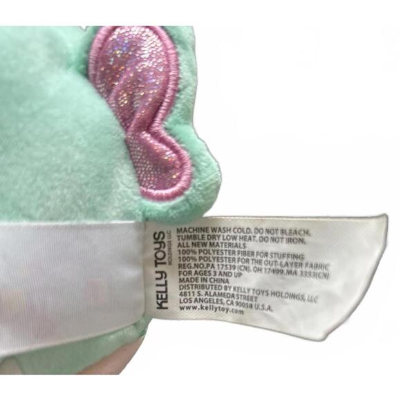 Squishmallows Flip-A-Mallows Narwhal Axolotl Reversible Plush Inside Out - Picture 5 of 10